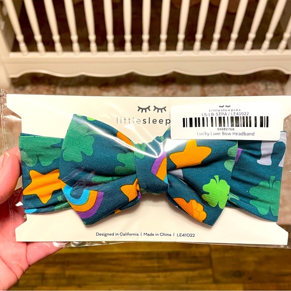 Little Sleepies Other - 🍀Little Sleepies Lucky Luxe Bow🍀